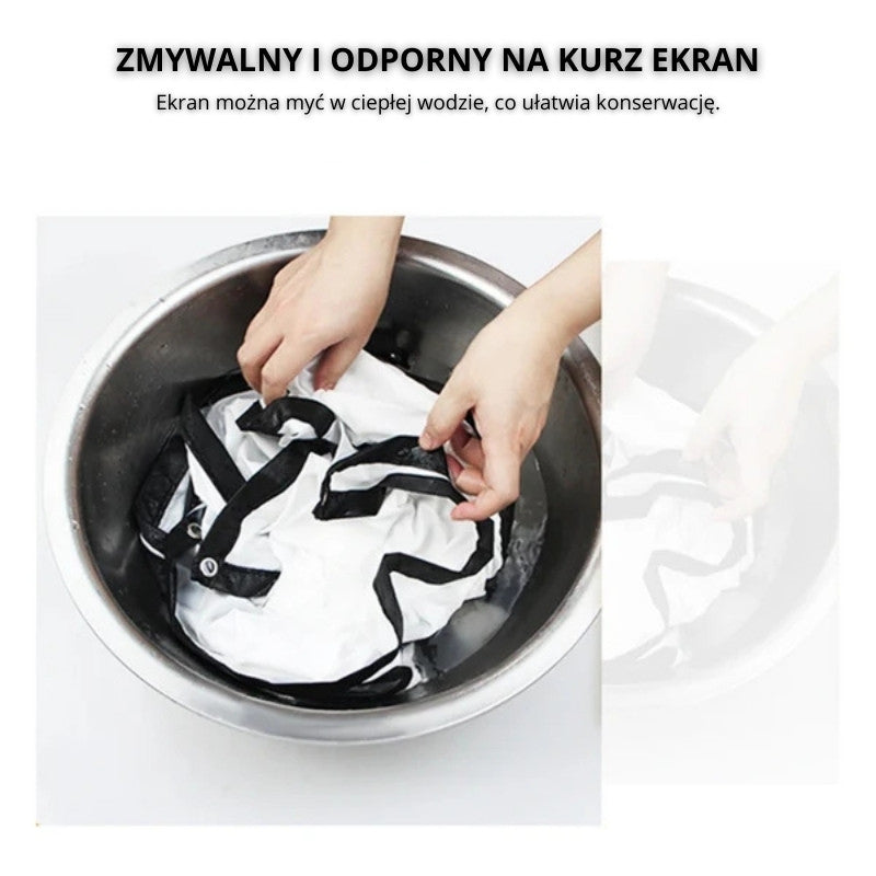 Przenośny Ekran Projekcyjny 180° z Żywymi Kolorami i Szybkim Montażem